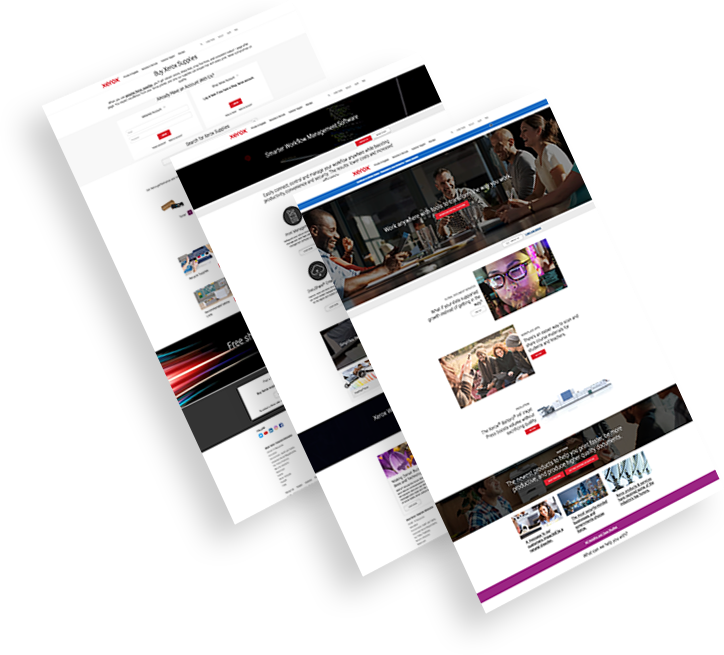 Xerox web design