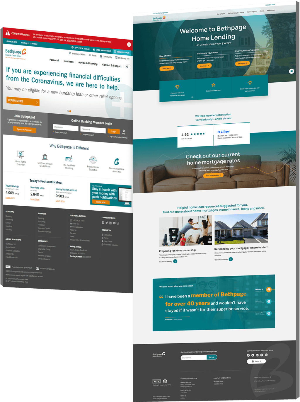 BFCU Before and After Case Study