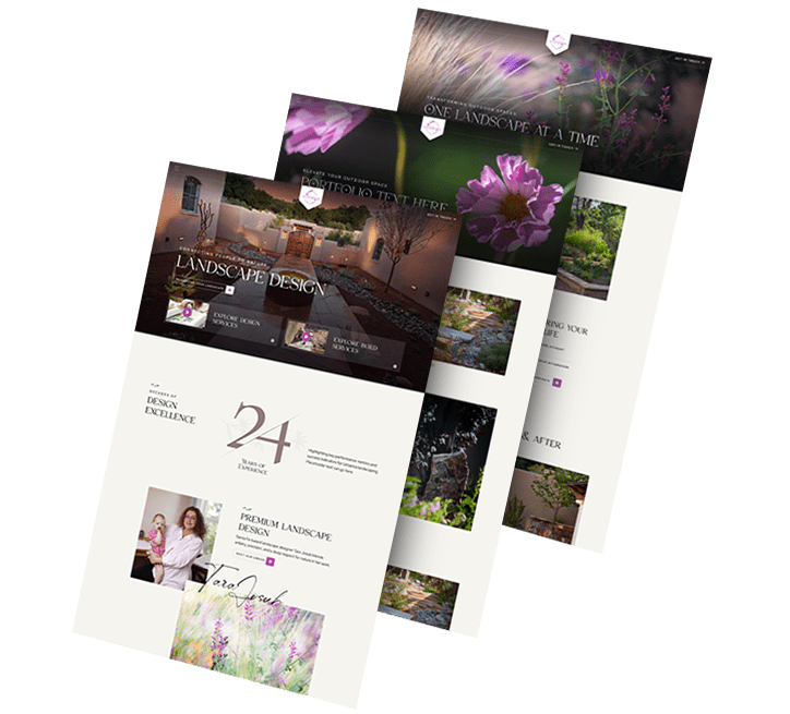 Image showing Urbanna's website pages