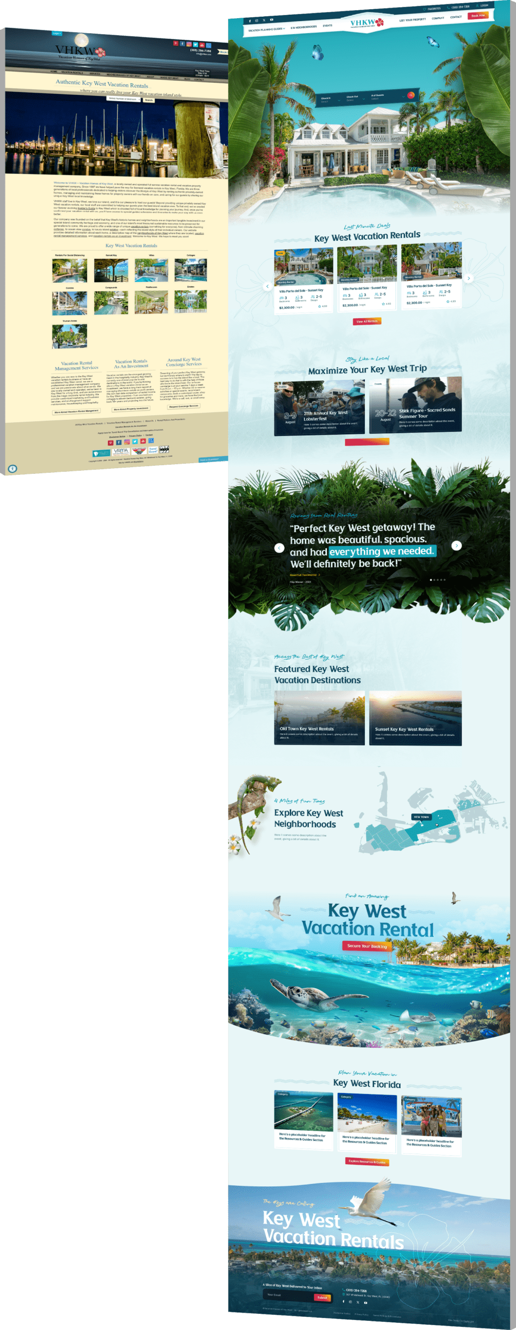 Image showing Vacation Homes Of Key West's before and after design