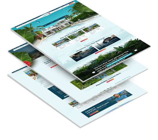 Image showing Vacation Homes Of Key West's website design
