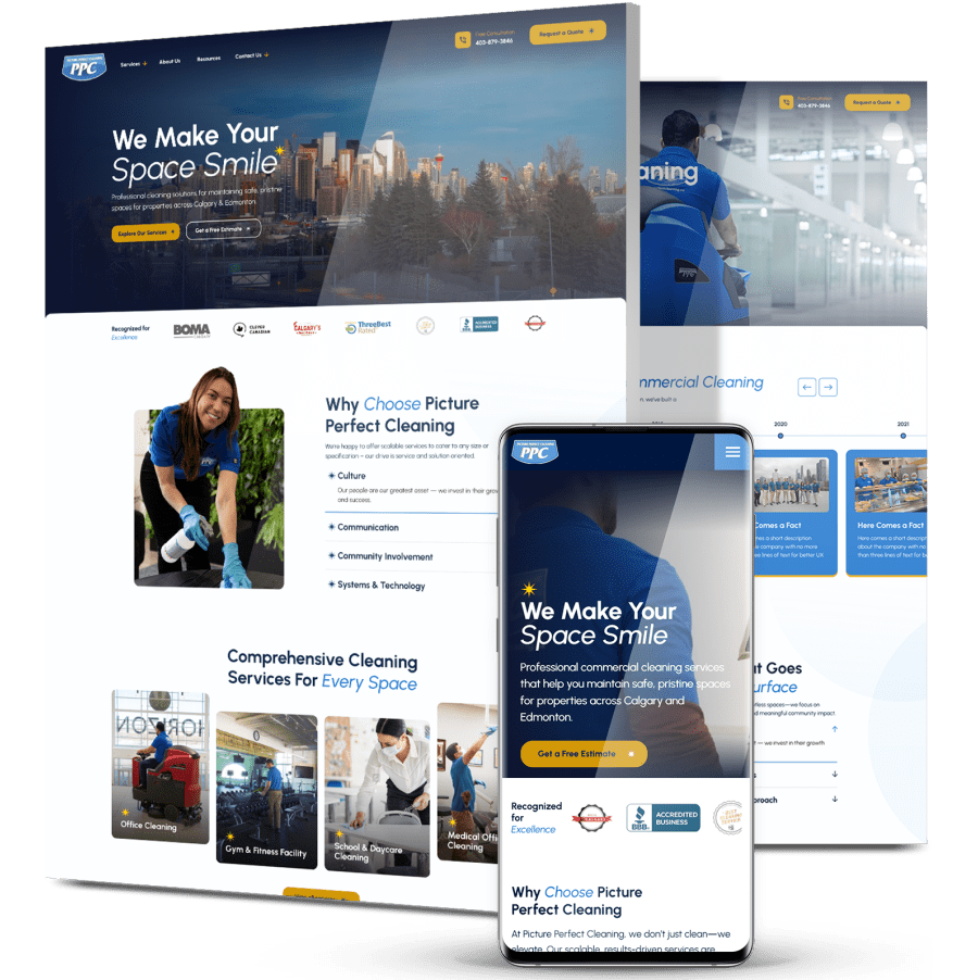 picture-perfect-cleaning-website-design