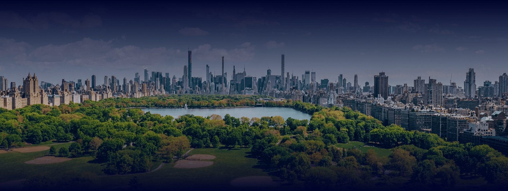 Background for Vacca Family Law Group showing a panoramic view of a city