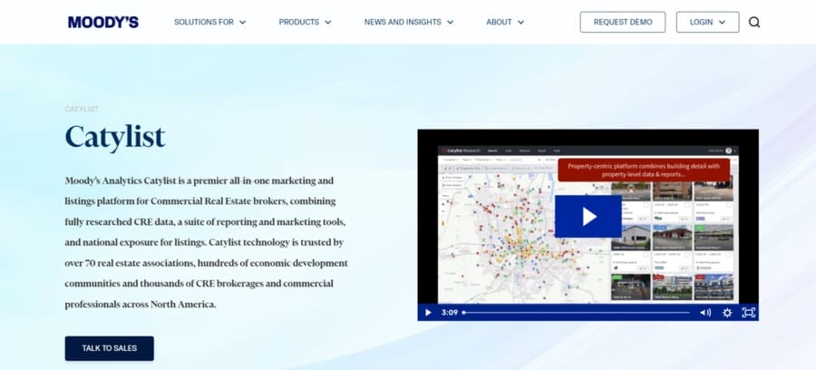 Catalyst website screenshot
