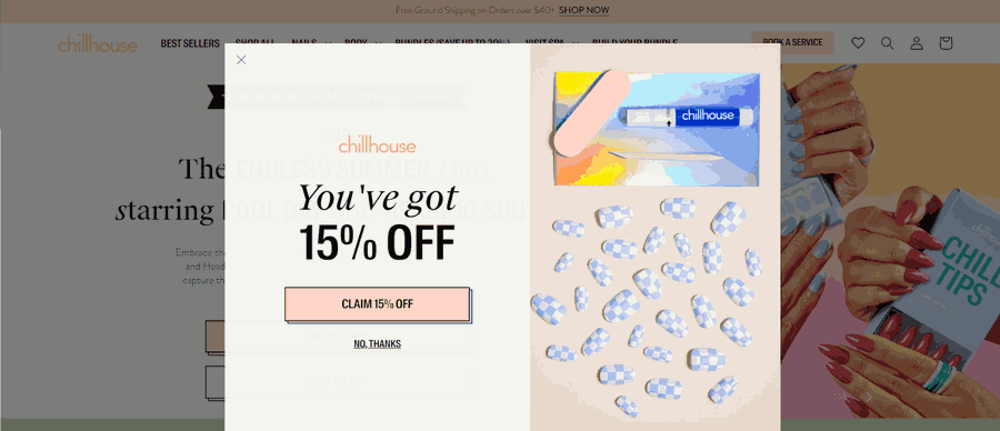Chillhouse website screenshot