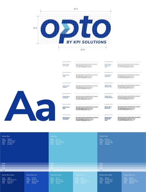opto branding portfolio
