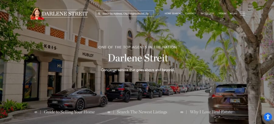 Darlene Streit website screenshot