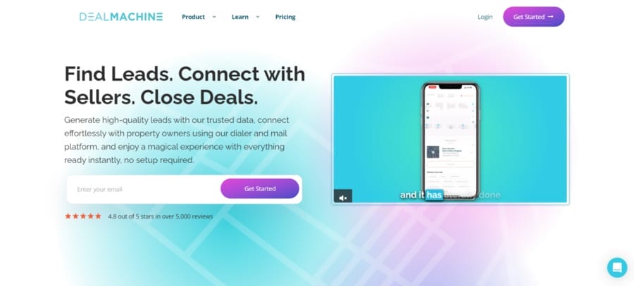 DealMachine website screenshot