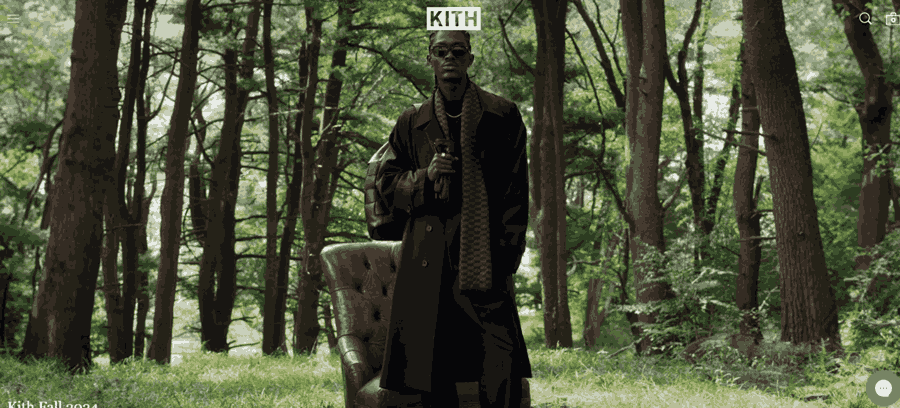 Kith website screenshot