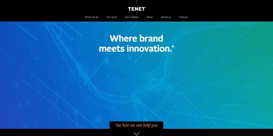 Tenet Partners website screenshot