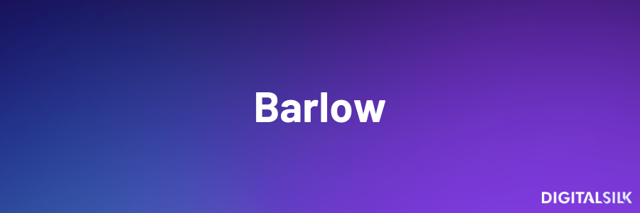 Barlow font