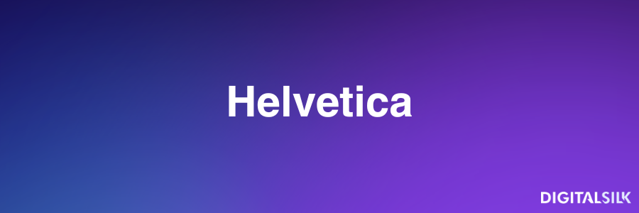 Helvetica font