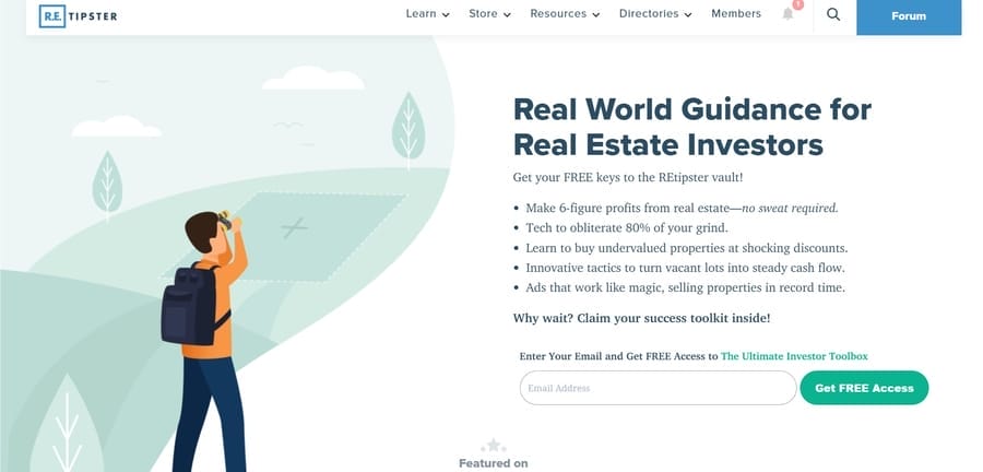 REtipster website screenshot