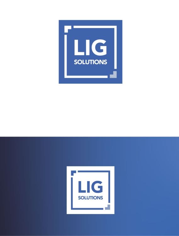 LIG Solutions' branding materials