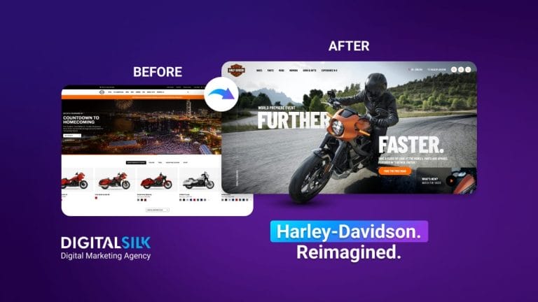 Revamping The Harley-Davidson Online Experience: A Digital Silk Before & After Case Study 
