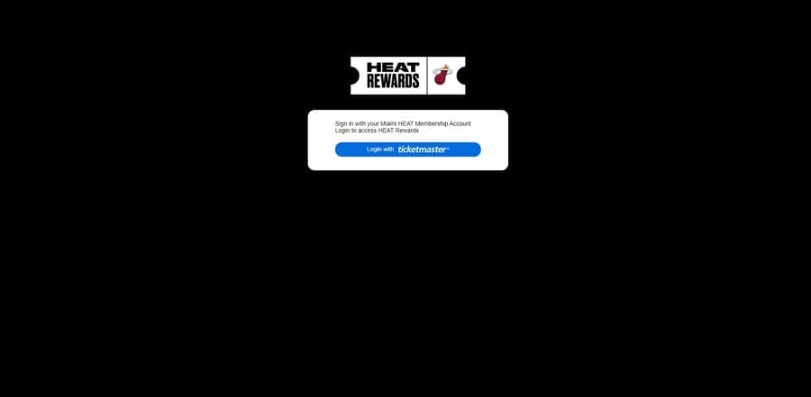 Miami Heat website screenshot