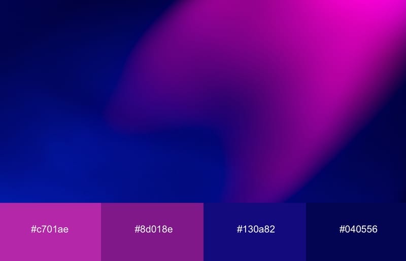 Magenta and blue color gradient