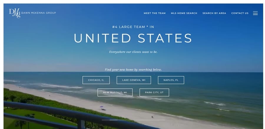 Dawn McKenna Group website screenshot