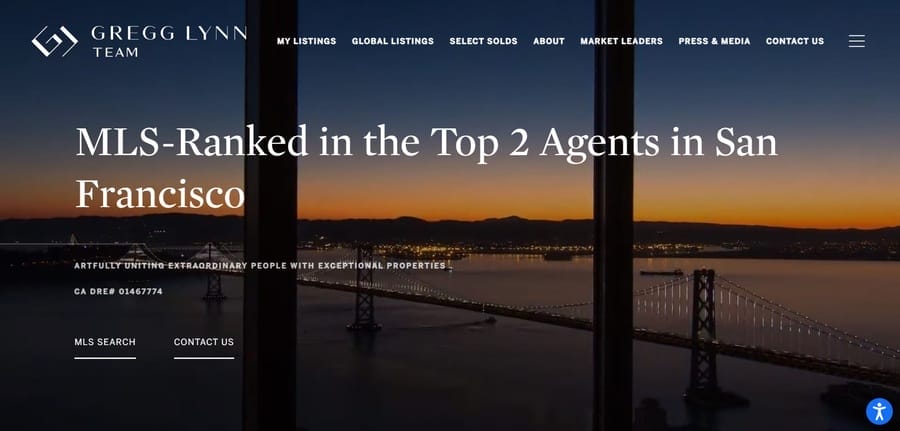 Gregg Lynn website screenshot