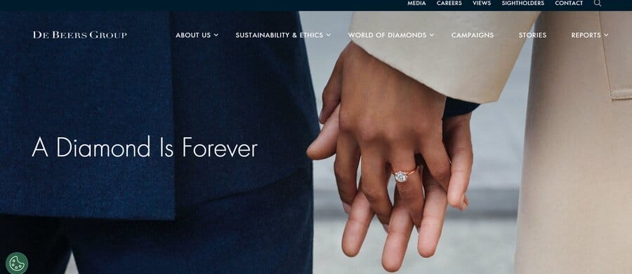 rsz diamond is forever brand slogan