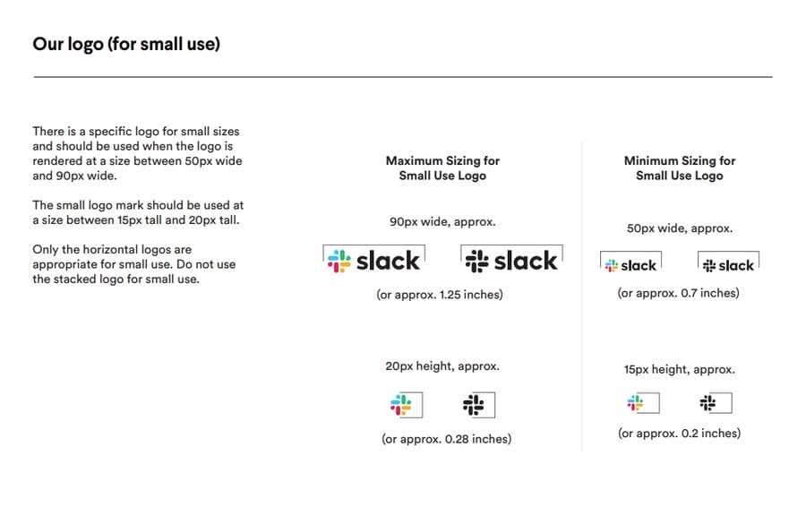 rsz slack brand elements use