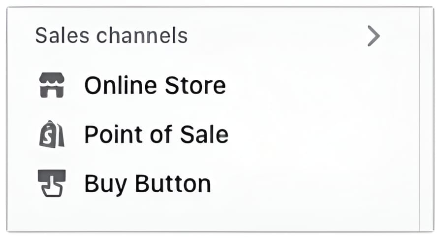 Shopify website screenshot