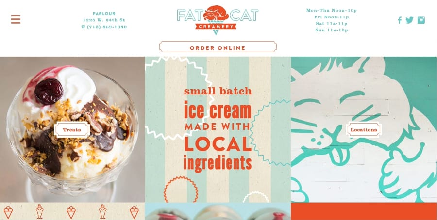 small business websites fat cat