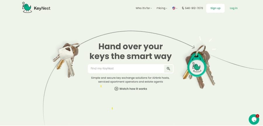 small business websites keynest