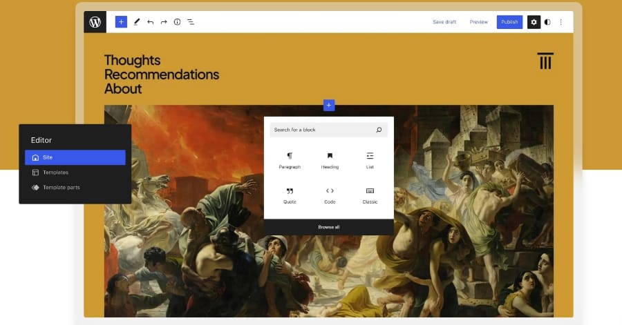 small business websites wordpress