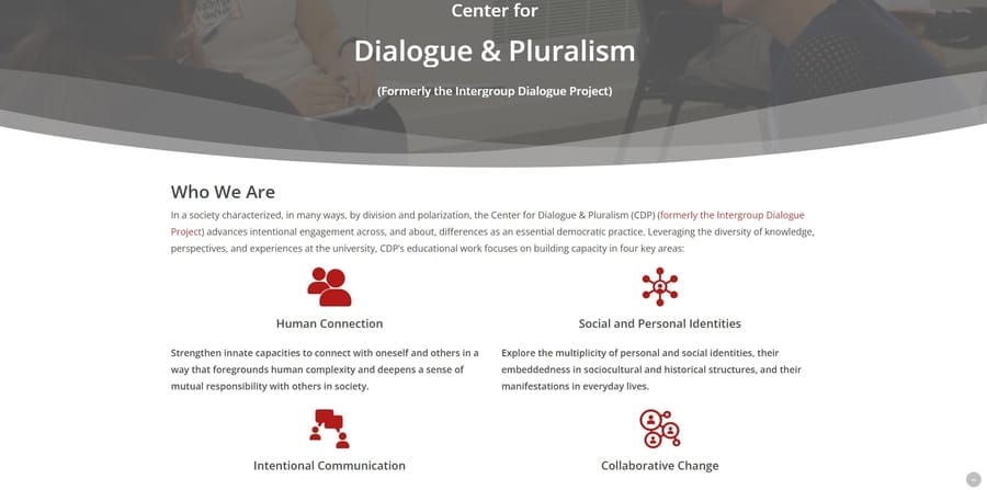 Cornell University website screenshot