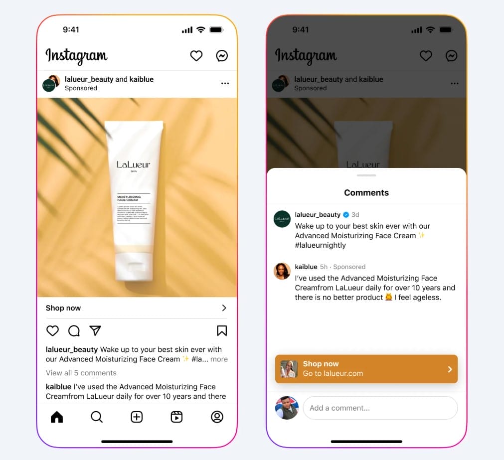 website marketing strategy instagram ads