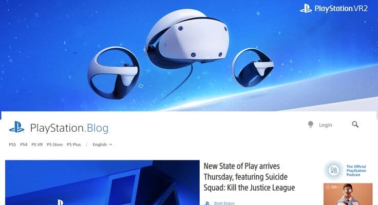 playstation blog wordpress example