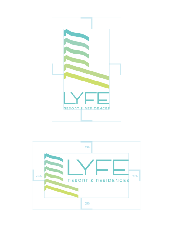 Lyfe's branding materials