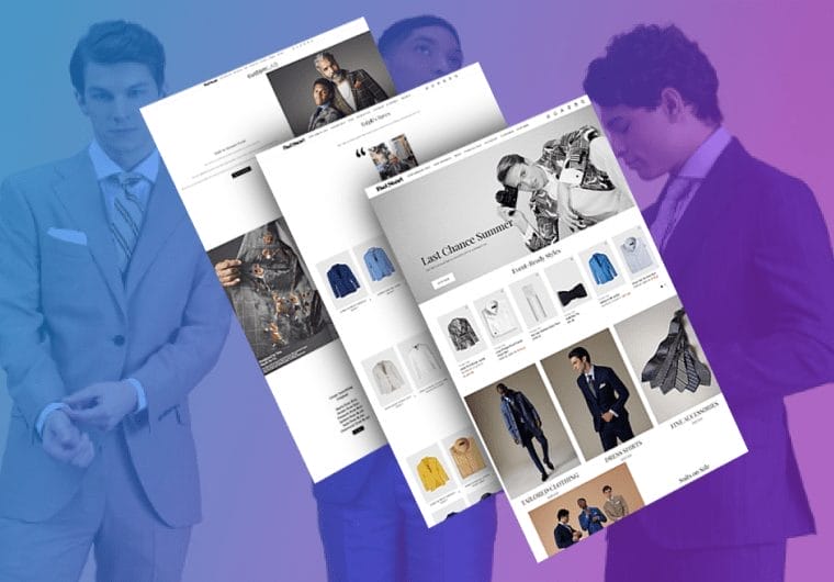 PaulStuart homepage portfolio