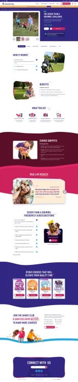 Absolute Dogs' website design