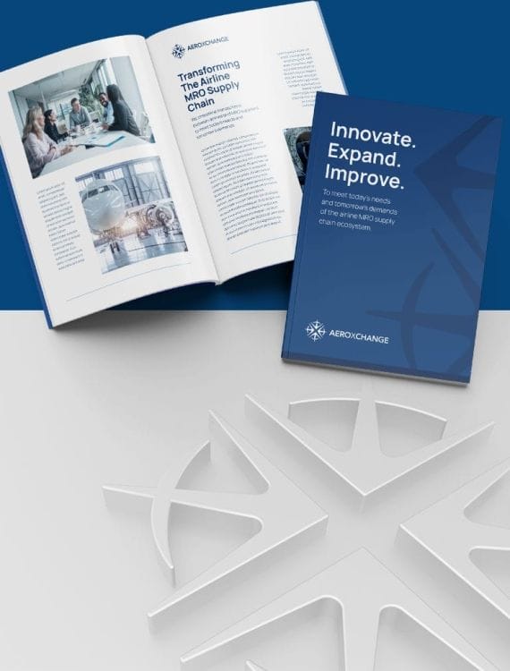 Aeroxchange's branding materials
