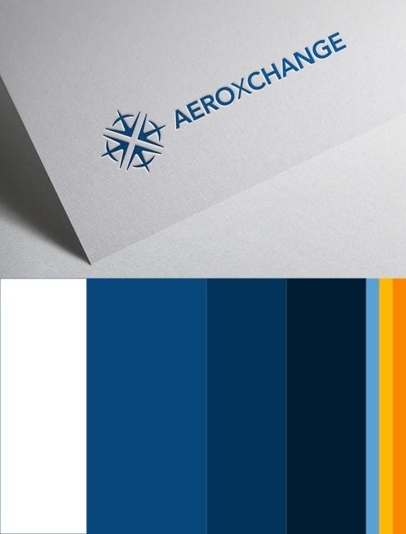 Aeroxchange's branding materials