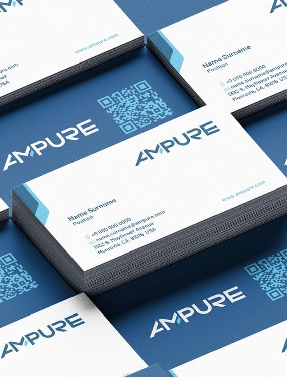 Ampure's branding materials