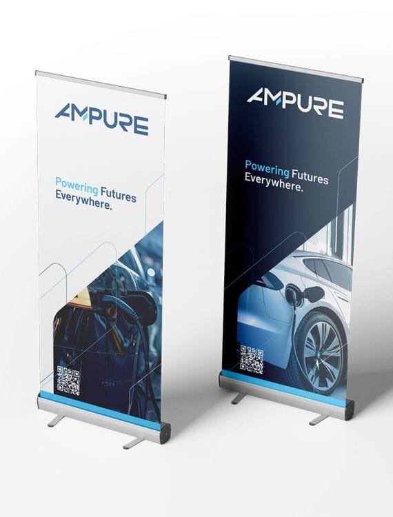 Ampure's branding materials