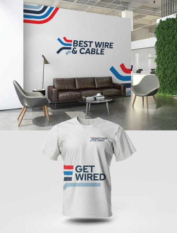 Best Wire & Cable's branding materials