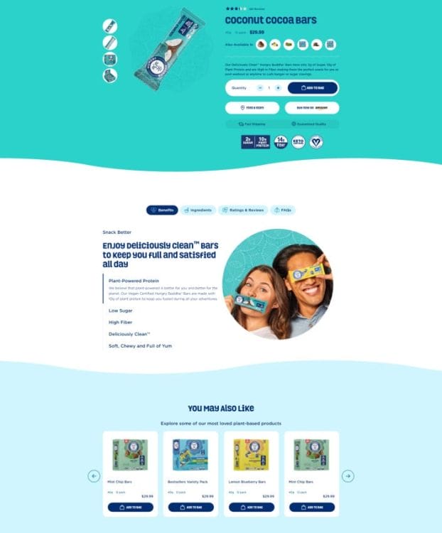 Buddha Brands' website design