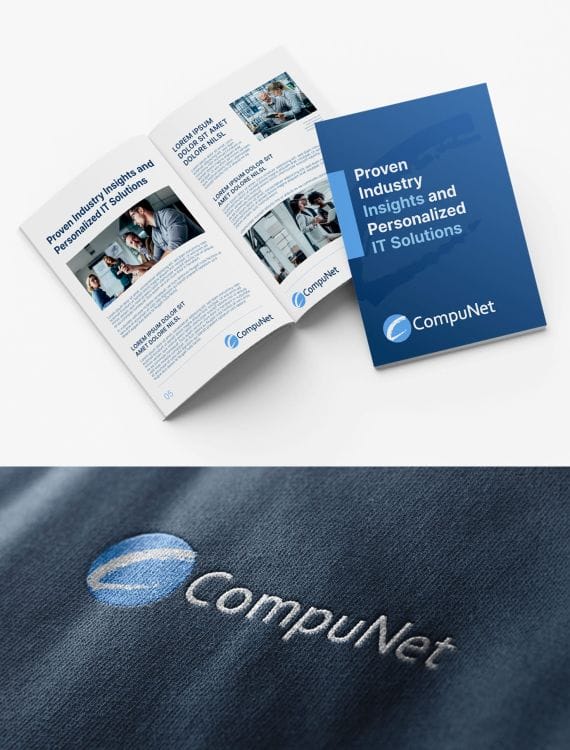 CompuNet's branding materials