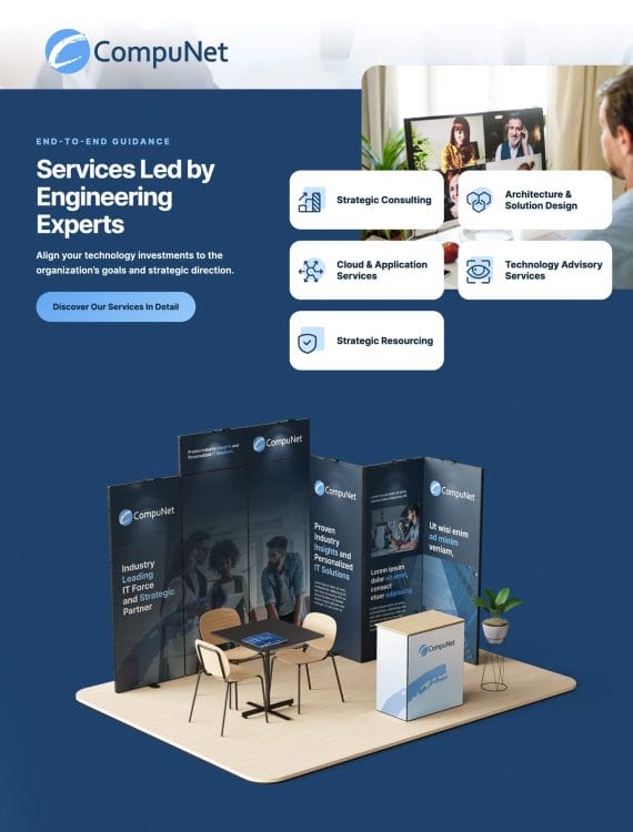CompuNet's branding materials