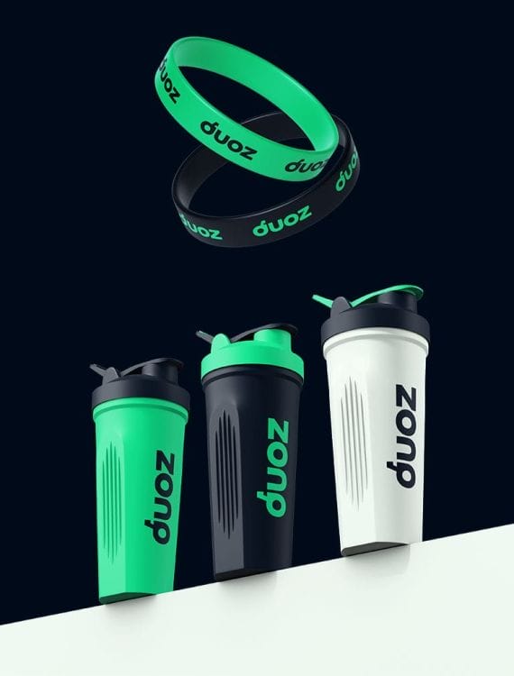 Duoz's branding materials