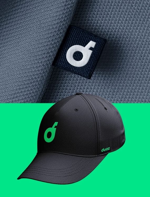 Duoz's branding materials