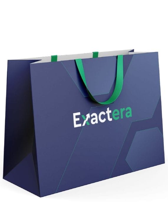 Exactera's branding materials