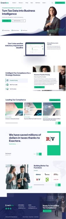 Exactera's case study materials