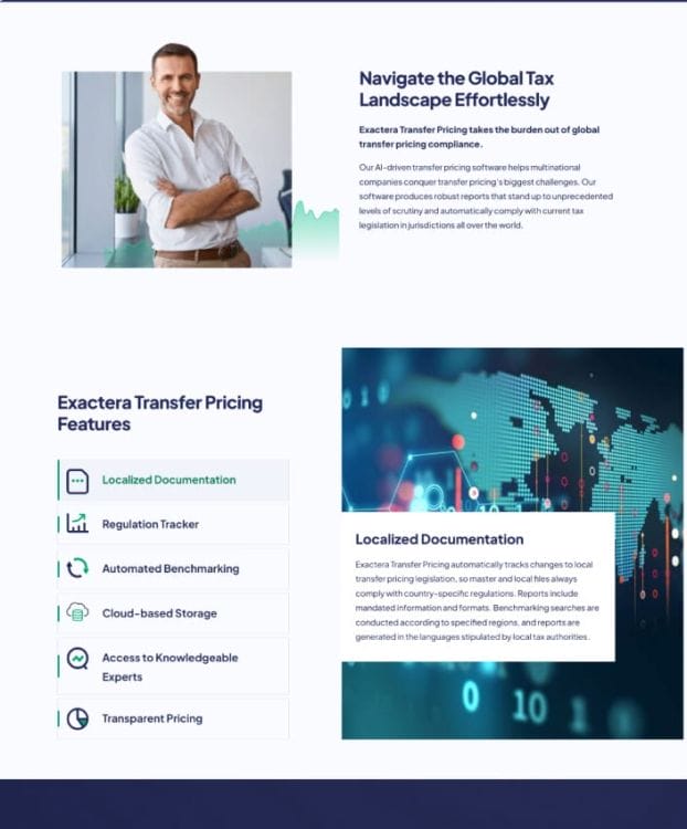 Exactera's case study materials