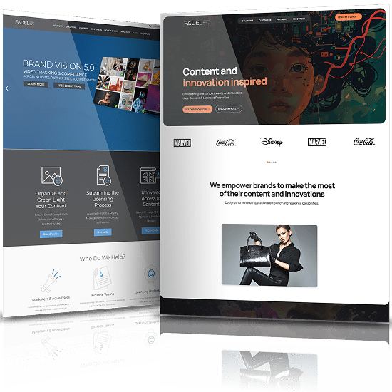 FADEL website redesign delivering a sleek, content-focused digital experience with modern visuals and enhanced brand storytelling.