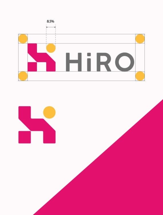 HiRO's branding mateirals